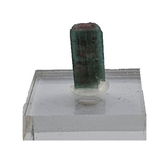tourmaline rubellite blue cap