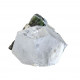 tourmaline verte sur quartz