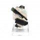 tourmaline verte sur quartz