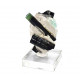 tourmaline verte sur quartz