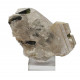 tourmaline verte sur quartz et muscovite