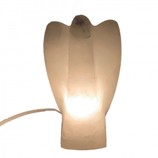angel lamp selenite 20 cm