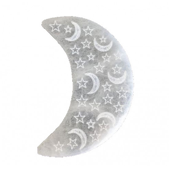 moon selenite 14 cm moon selenite 14 cm