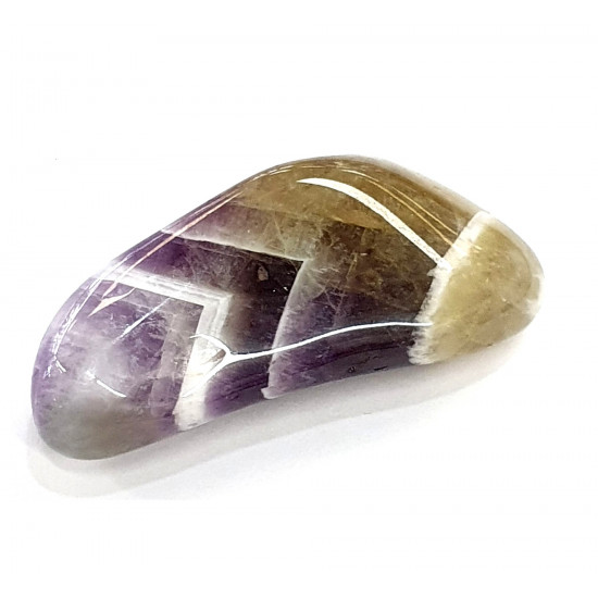 tumbled stone chevron amethyst