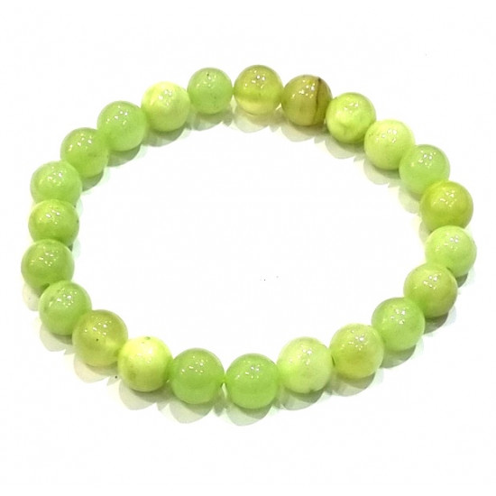 Green Chalcedony Bracelet 8mm