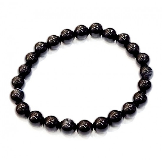 black agate bracelet 8mm