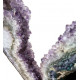 Slice of amethyst geode