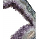 Slice of amethyst geode