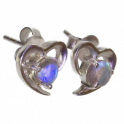 Sterling Silver Labradorite Earrings EF-47