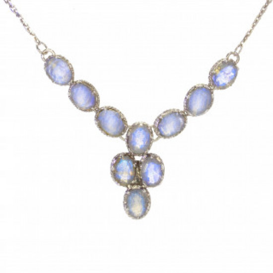 Sterling Silver Labradorite Necklace