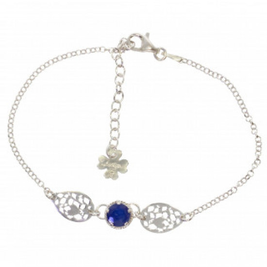 Sterling Silver Sapphire Bracelet
