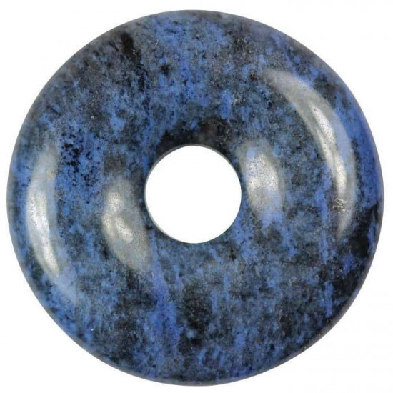 dumortierite donut 4 cm dumortierite donut 4 cm