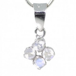 Sterling Silver Moonstone Pendant PF-10