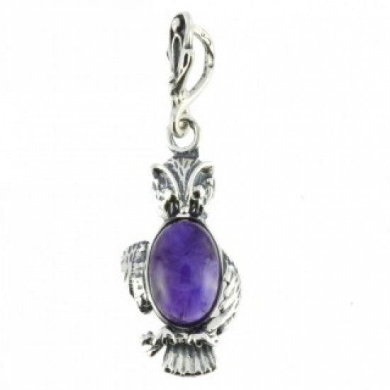 Sterling Silver Amethyst Pendant P26-11 Sterling Silver Amethyst Pendant P26-11