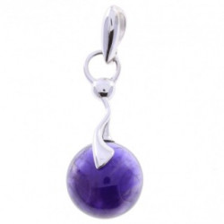 Sterling Silver Amethyst Pendant P30-03