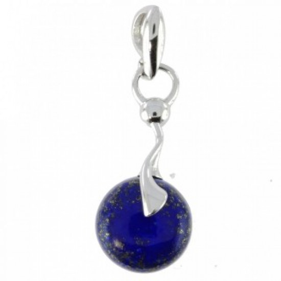 Sterling Silver Lapis Lazuli Pendant P30-03