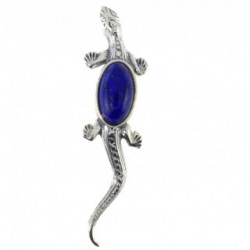 Sterling Silver Lapis Lazuli Pendant P34-09
