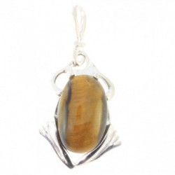 Sterling Silver Tiger's Eye Pendant
