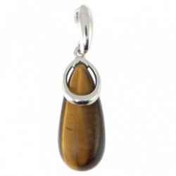 Sterling Silver Tiger's Eye Pendant