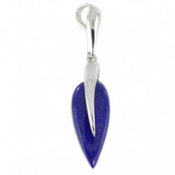 Sterling Silver Lapis Lazuli Pendant P38-03