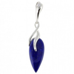 Sterling Silver Lapis Lazuli Pendant P38-04