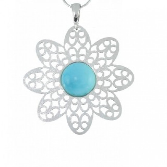 pendentif P42-02 turquoise