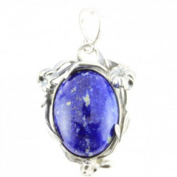 Sterling Silver Lapis Lazuli Pendant P54-02