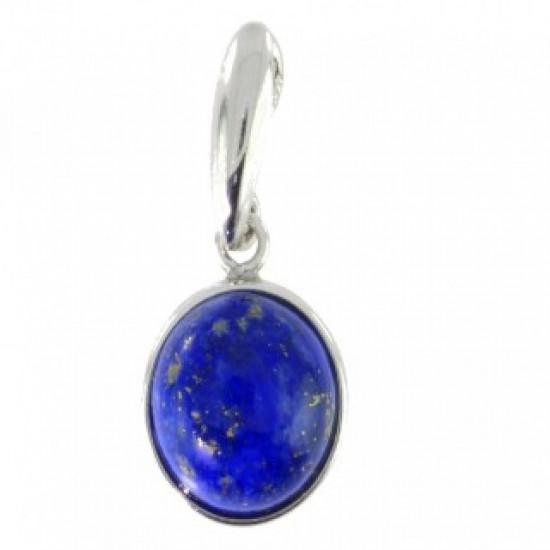 Sterling Silver Lapis Lazuli Pendant P22-04
