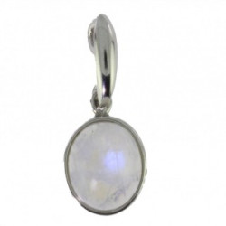 Sterling Silver Moonstone Pendant P22-04