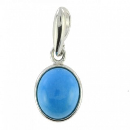 pendentif P22-04 turquoise