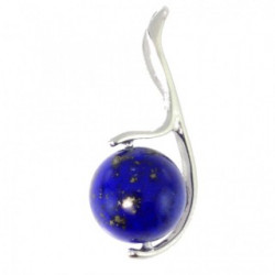 Sterling Silver Lapis Lazuli Pendant P22-06