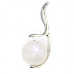 Sterling Silver Moonstone Pendant P22-06