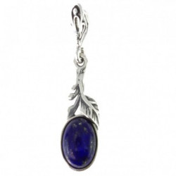Sterling Silver Lapis Lazuli Pendant P22-08