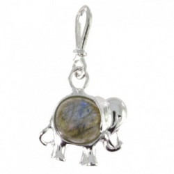 Sterling Silver Labradorite Pendant P26-04