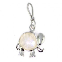 Sterling Silver Moonstone Pendant P26-04
