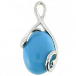 pendentif P26-08 turquoise
