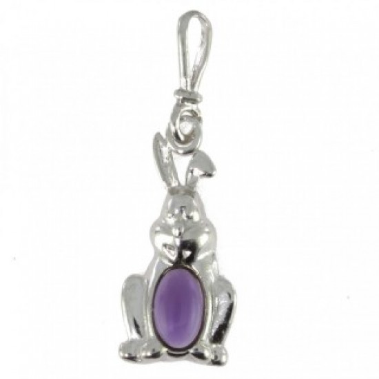Sterling Silver Amethyst Pendant P26-12 Sterling Silver Amethyst Pendant P26-12