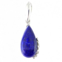 Sterling Silver Lapis Lazuli Pendant P26-15 