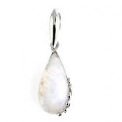 Sterling Silver Moonstone Pendant P26-15