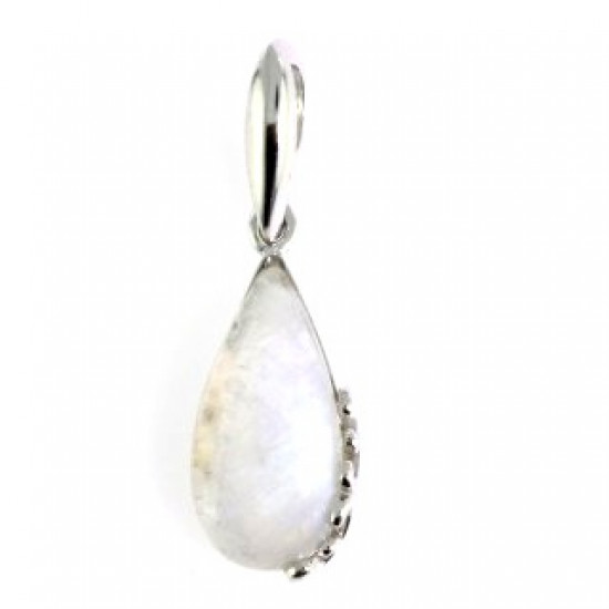 Sterling Silver Moonstone Pendant P26-15