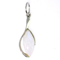 Sterling Silver Moonstone Pendant P26-17