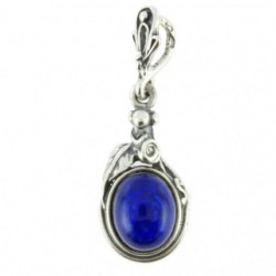 Sterling Silver Lapis Lazuli Pendant P26-18