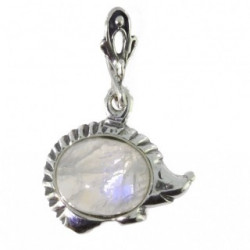 Sterling Silver Moonstone Pendant P30-07