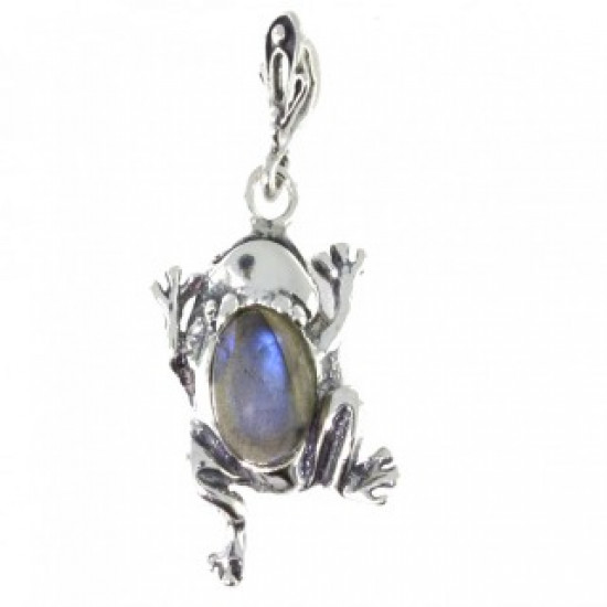 Sterling Silver Labradorite Pendant P30-08