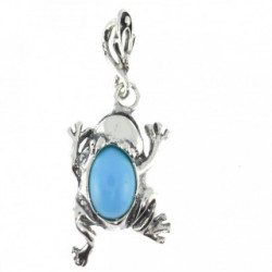 Sterling Silver Turquoise Pendant