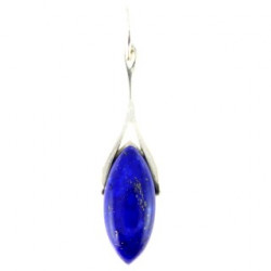 Sterling Silver Lapis Lazuli Pendant P34-12