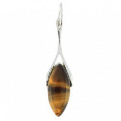 Sterling Silver Tiger's Eye Pendant