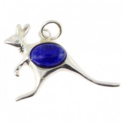 Sterling Silver Lapis Lazuli Pendant P42-04