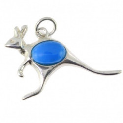 Sterling Silver Turquoise Pendant