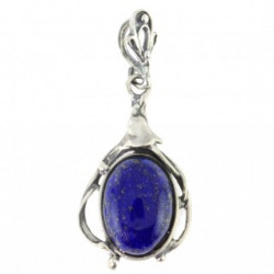 Sterling Silver Lapis Lazuli Pendant P34-01